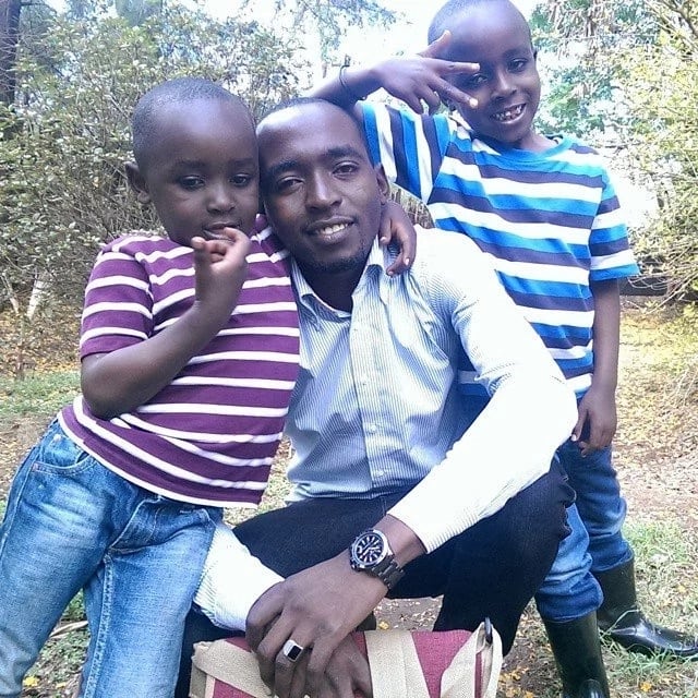 16 simply delightful photos of Citizen TV Patrick Igunza's wife and kids
