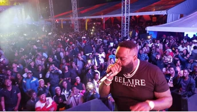 Taswira ya Carnivore wakati rapa Rick Ross akivuruga Nairobi (Picha)