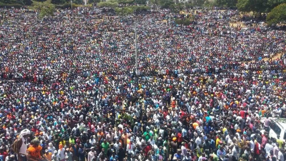 Live Update: Raila Odinga's swearing-in