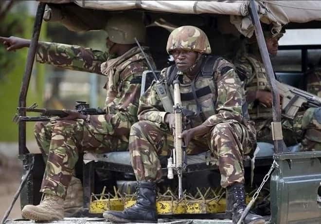 KDF attack al-Shabaab base