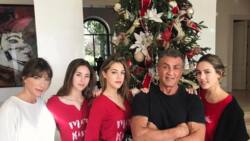 Picha 6 za kuvutia za familia ya mwigizaji Sylvester Stallone Rambo