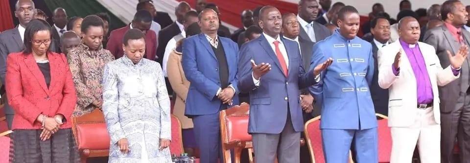 Kiharu MP Ndindi Nyoro claims bad weather forced William Ruto to cancel Murang'a prayer rally