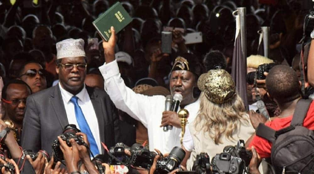 Miguna Miguna declares Raila Odinga ordinary Kenyan, no longer People's President