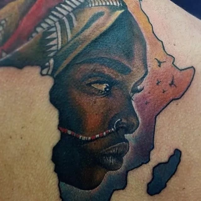 tribal tattoos in kenya