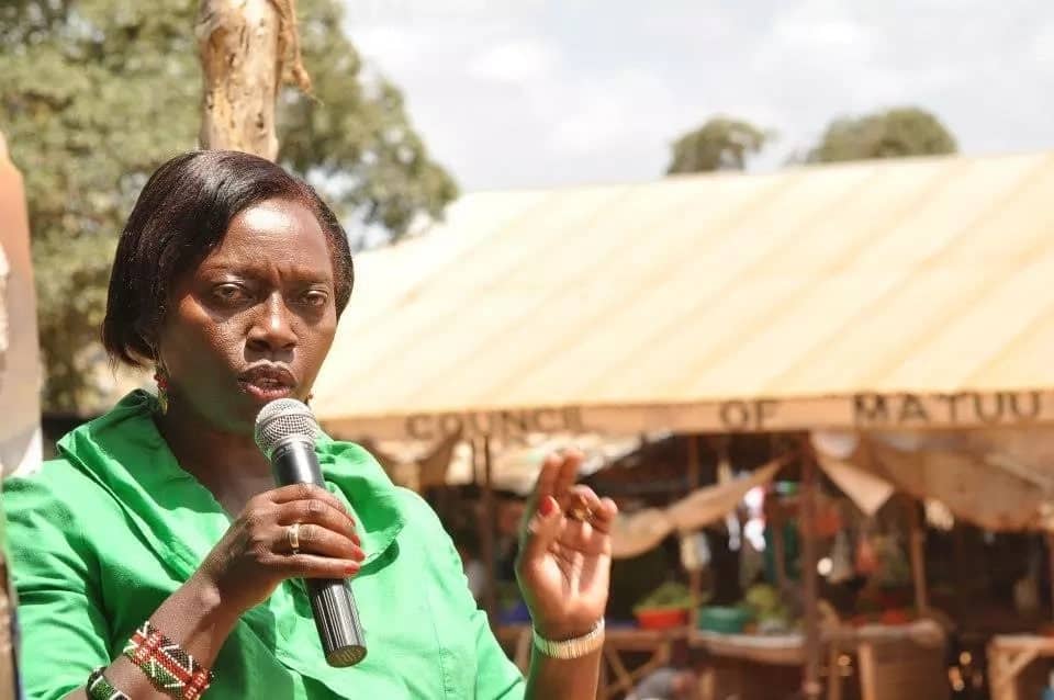 NARC-Kenya Party leader Martha Karua.