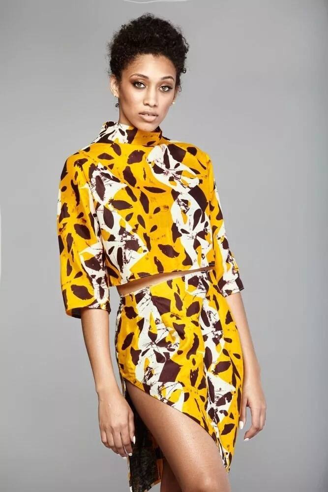 Kitenge skirt and top designs