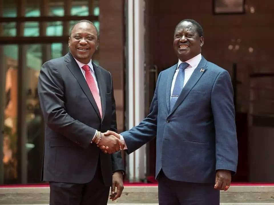 How Uhuru capitalised on Raila's mock swearing-in to initiate the birth of a new Kenya