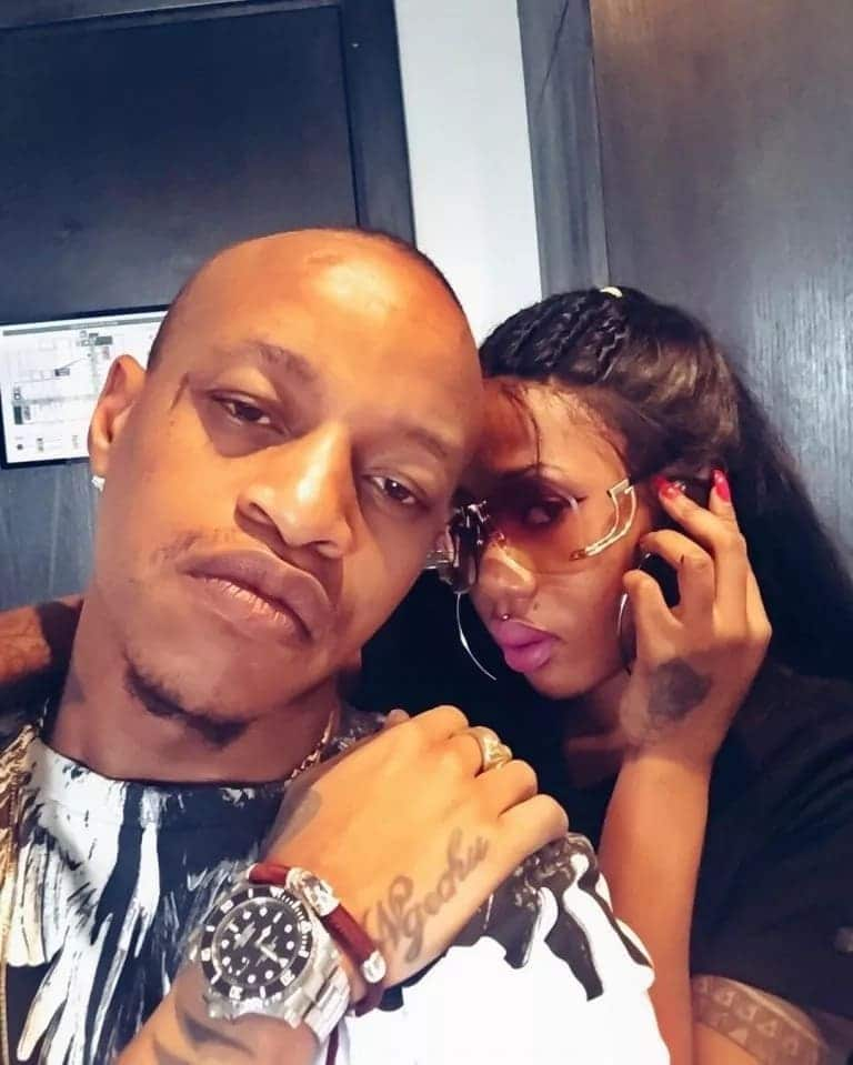 Rapper CMB Prezzo's TZ ex-lover Amber Lulu heavily pregnant