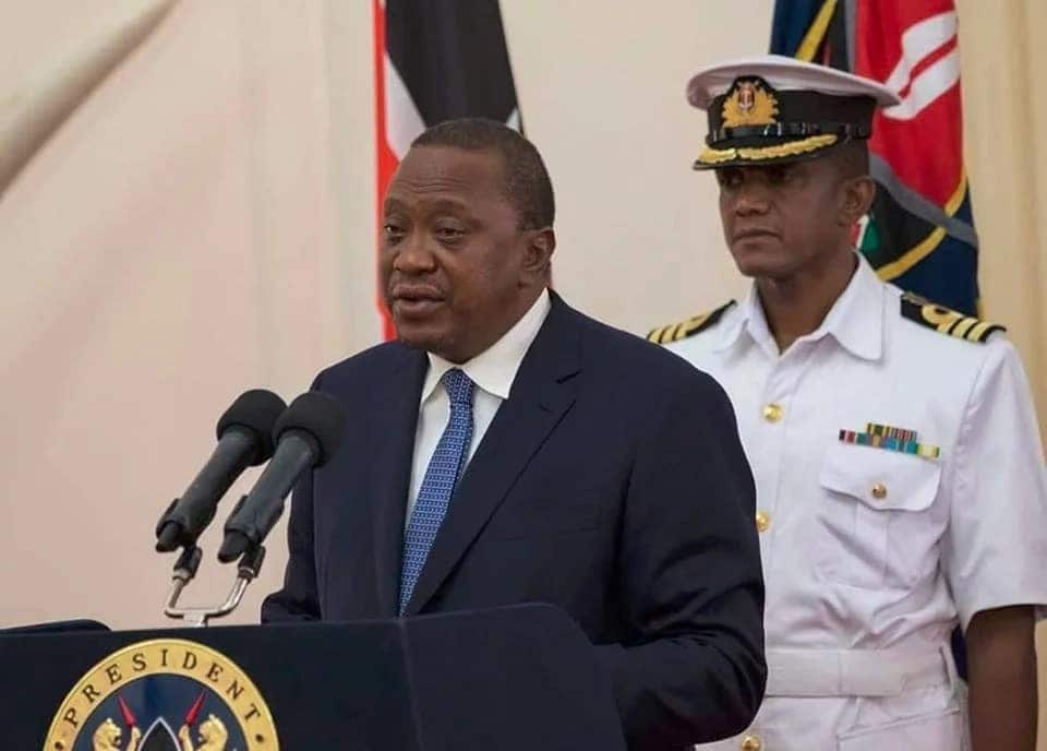 History made as Uhuru gets first ever bodyguard from Kenya Navy