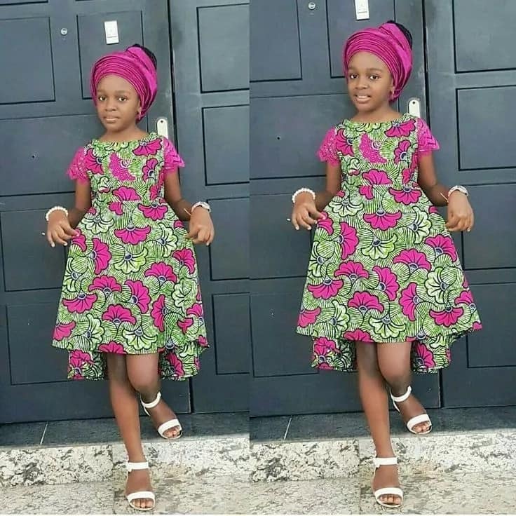 Chitenge dresses for sales kids