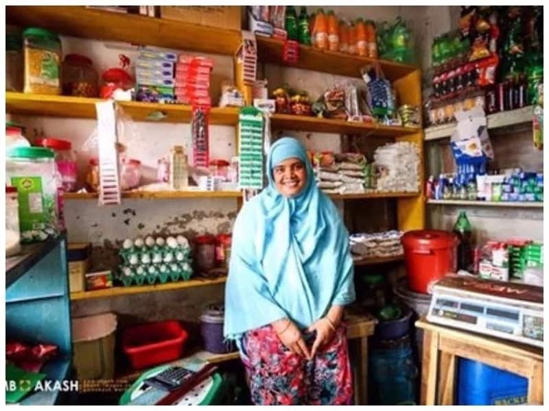 Woman, 30, who became first female shopkeeper in entire village, shares her inspiring story