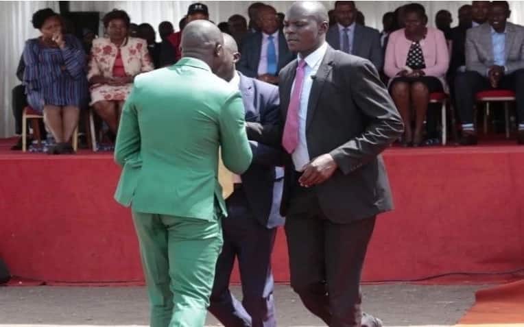 Uhuru's security manhandle Gor Mahia fan Jaro Soja