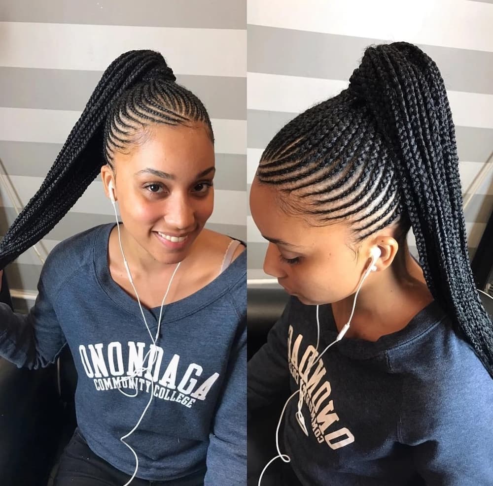 Braided Hairstyles For Short Hair Tuko Co Ke