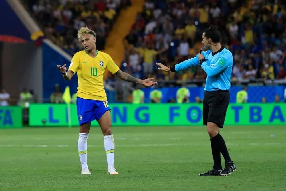 Neymar says the referee should have ruled out Switzerland's equalizer