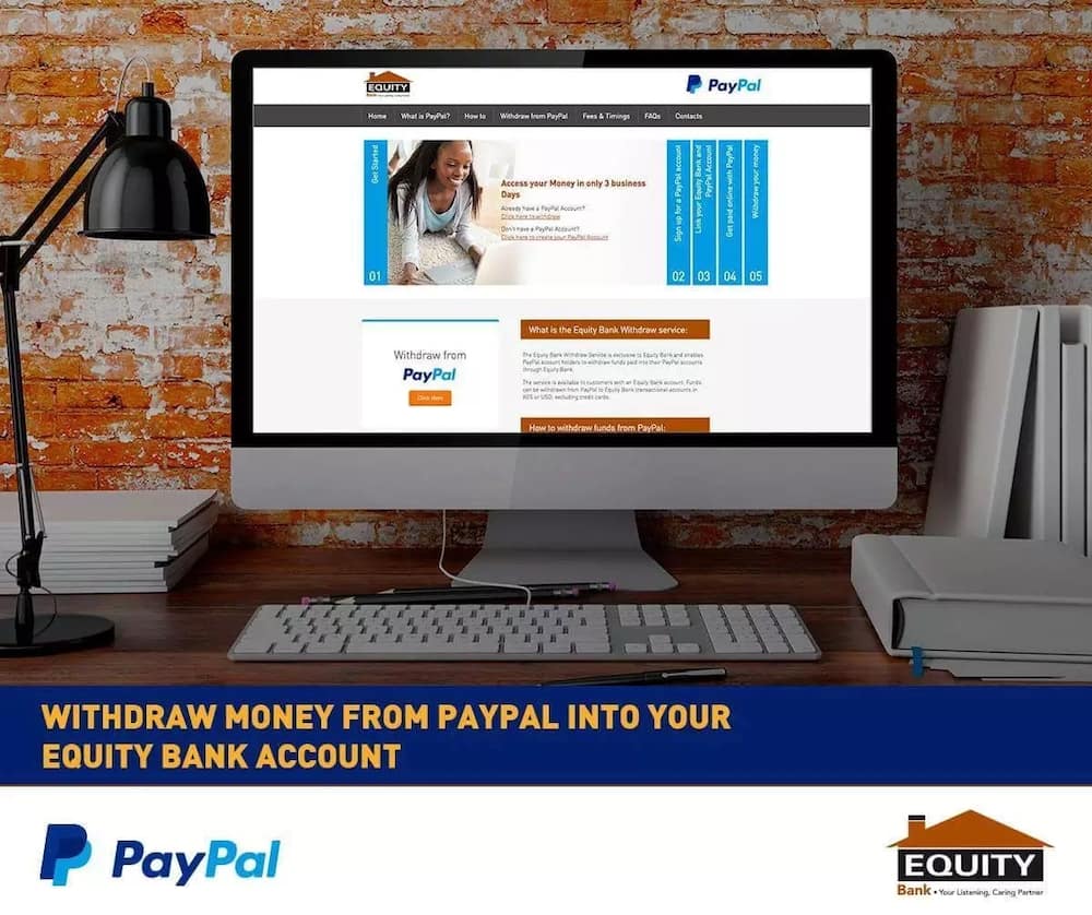 Paypal Equity withdrawal service