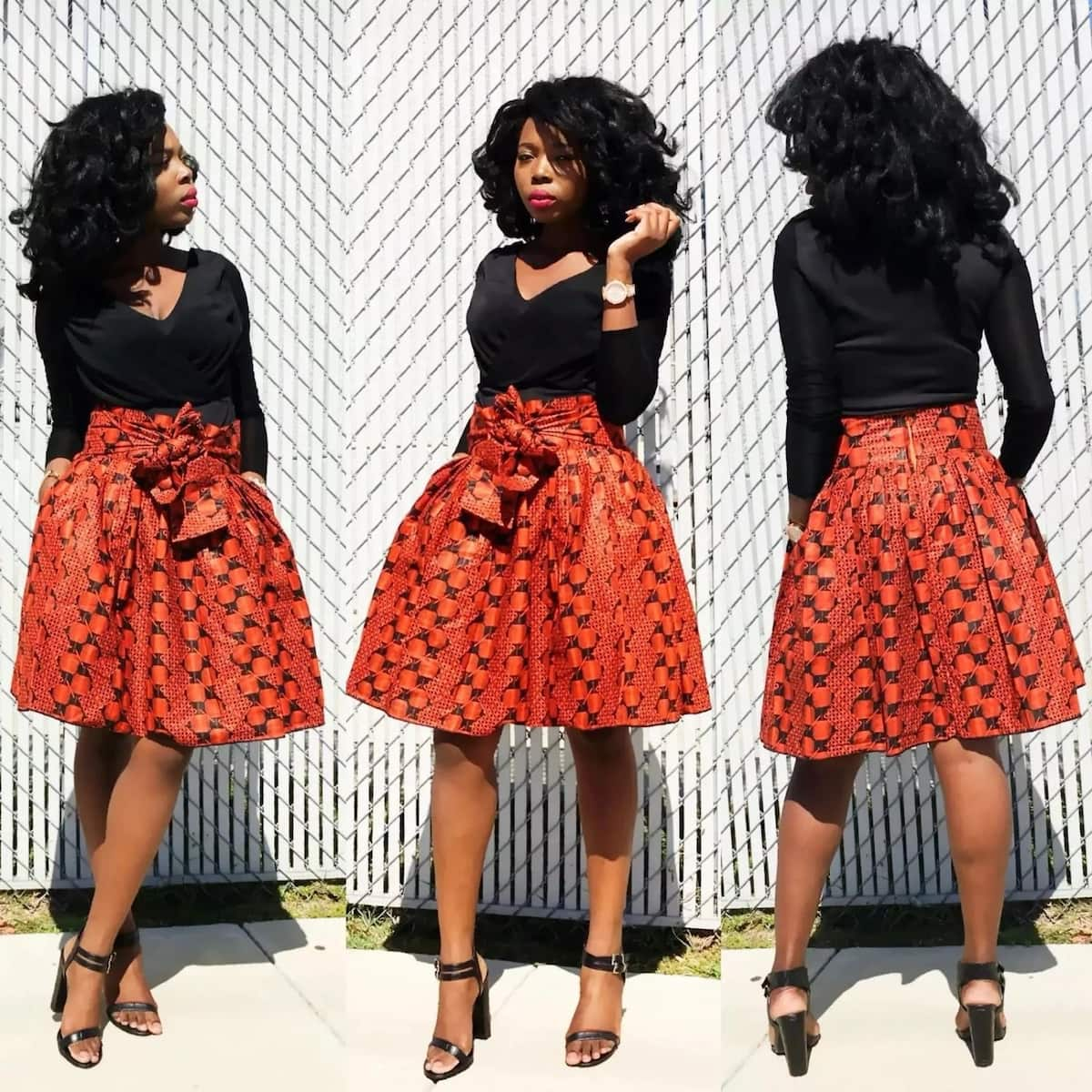 ankara designs skirts