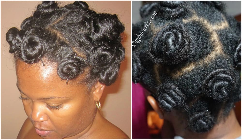 20 beautiful bantu knots hairstyles on short hair