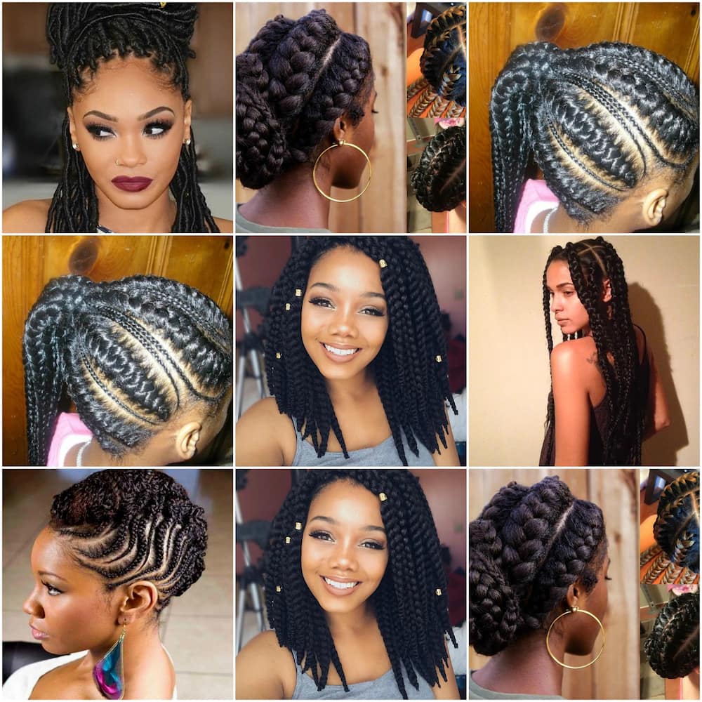 Trendy bob braids hairstyles in Kenya 