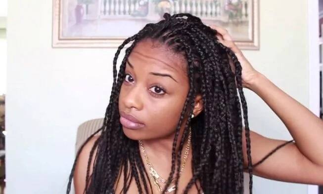 how to style box braids