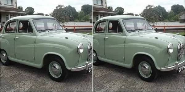 This is the first Kenyan man to ever own a car