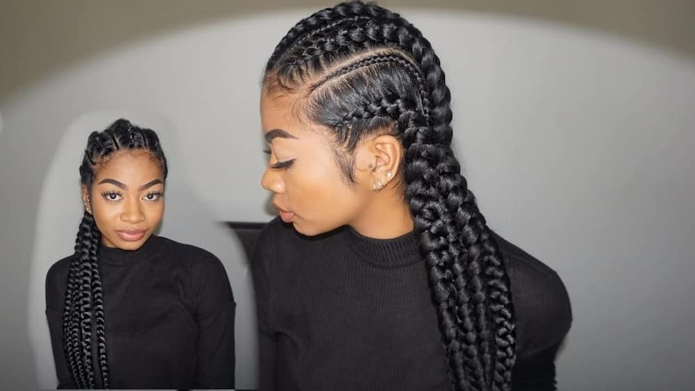 Latest Nigerian cornrow hairstyles - Tuko.co.ke