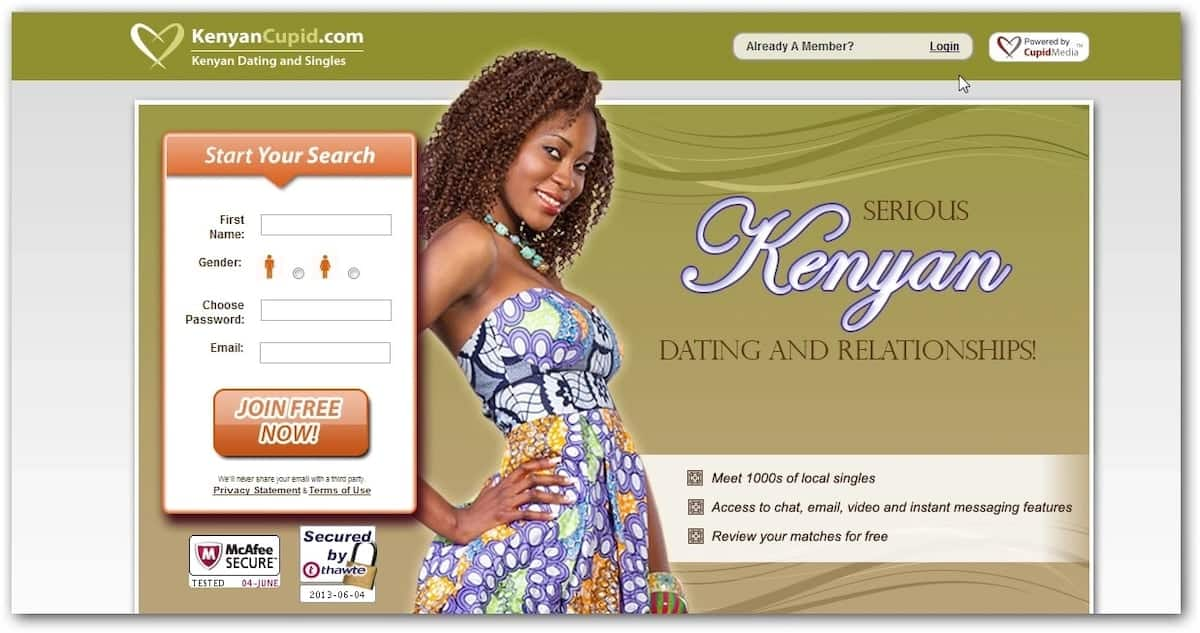 free christian dating sites in kenya