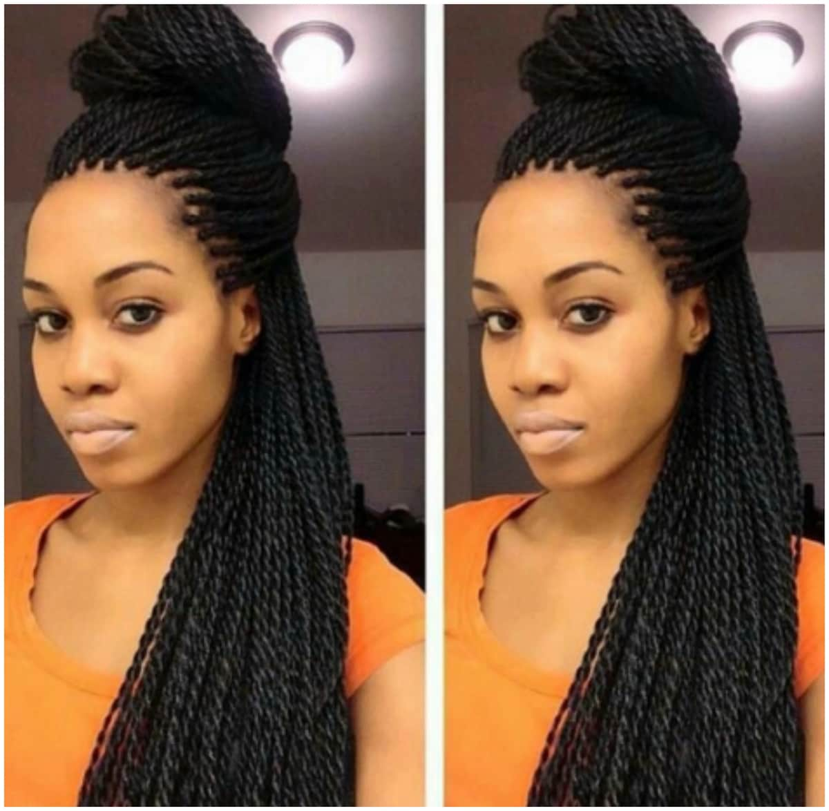 30 Gorgeous Twist Hairstyles For Natural Hair Tuko Co Ke