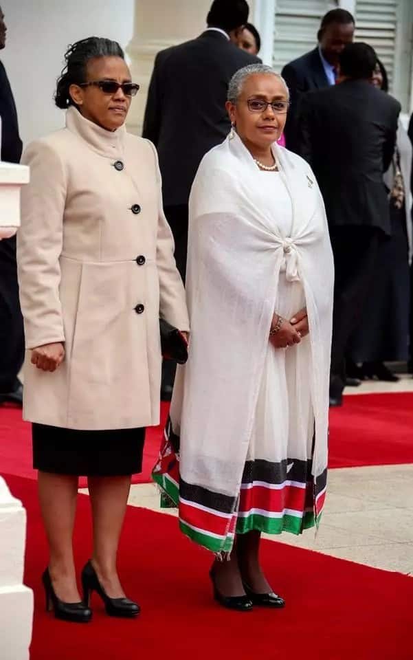 Kenya and Ethiopia's first ladies bear striking resemblance