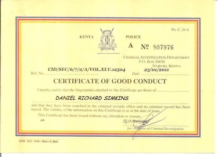 How to renew a Certificate of Good Conduct in Kenya: Full guide Tuko co ke