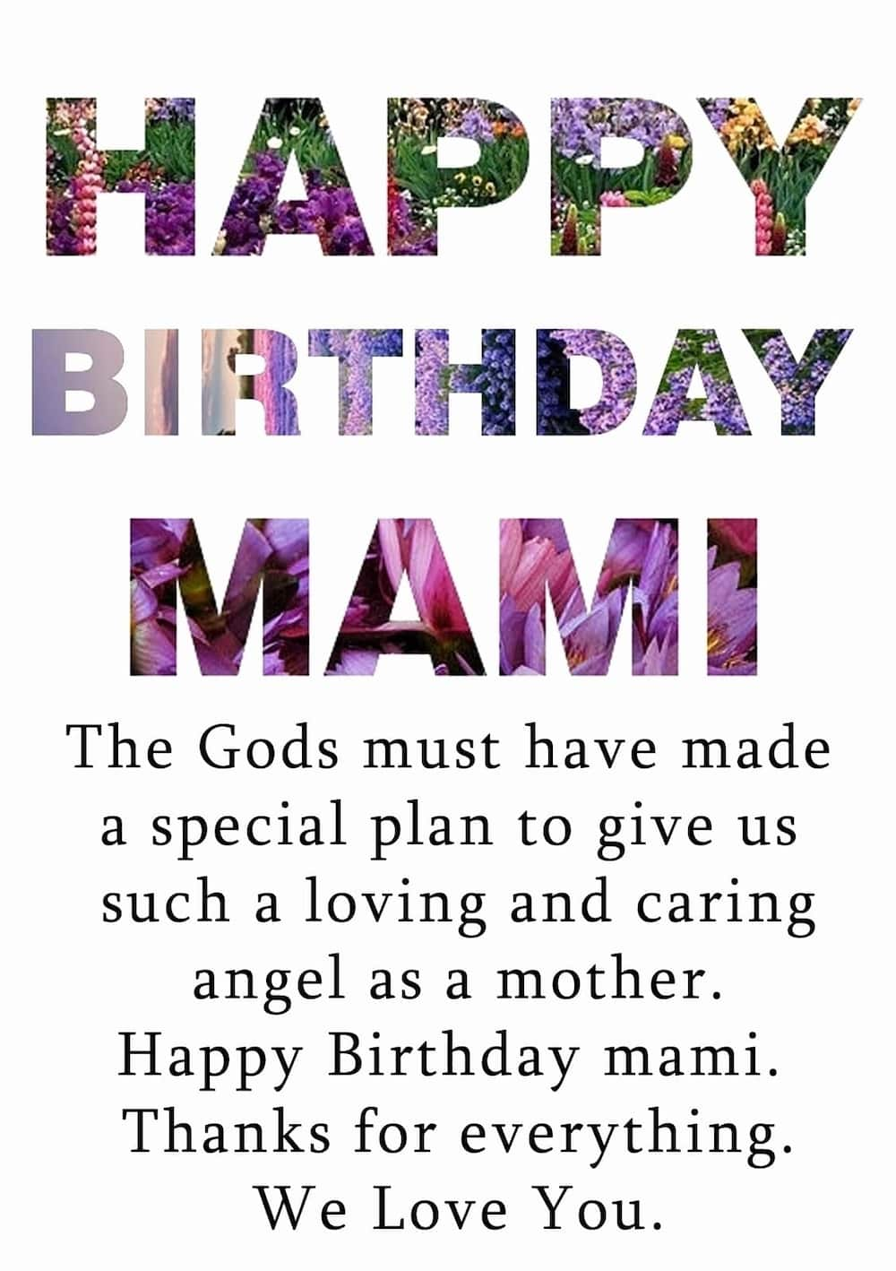 Sweet Happy Birthday Mom Messages And Quotes Tuko Co Ke