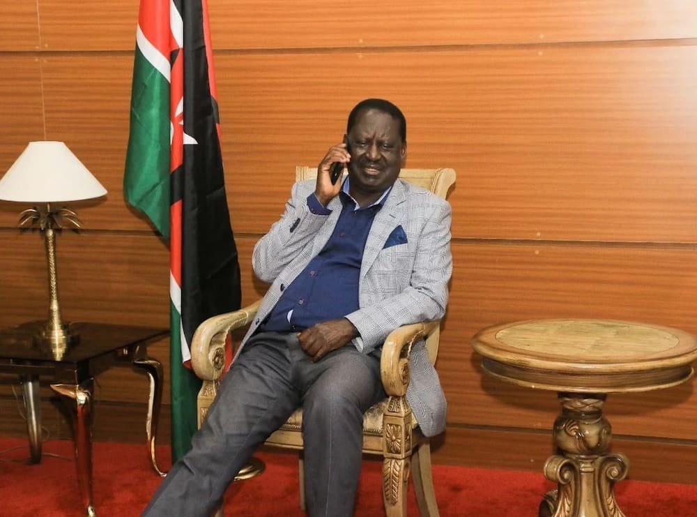 Raila Odinga.