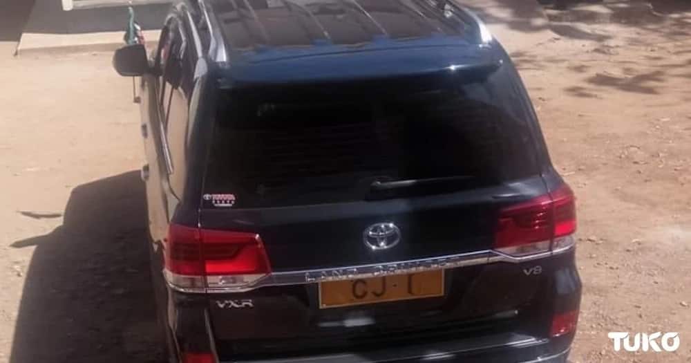 Chief Justice David Maraga's KSh 12 million official car that is turning heads in town