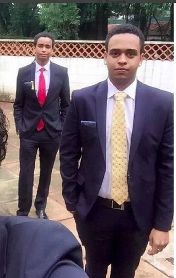 Photos Mwai Kibaki;s grandson who is terrorizing Kenyan women with his looks