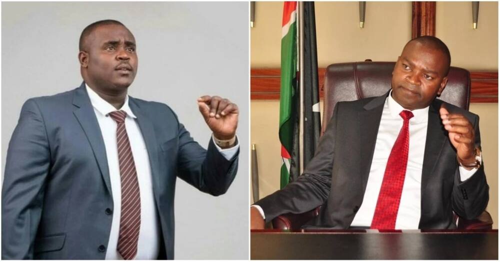 Audio recording in which Senator Malala is asking CS Echesa to help in bribe deal emerges