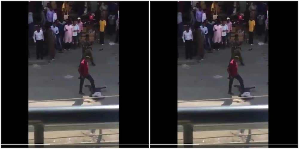 Photos: Kenyans watch as police EXECUTE suspects in broad daylight