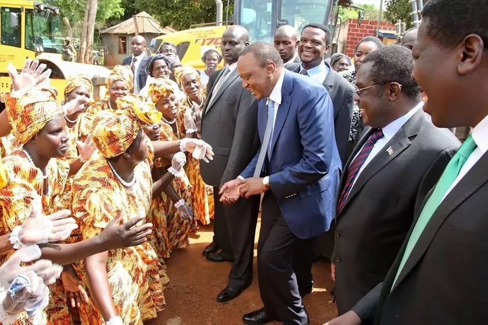 PHOTOS: How Western Kenya Welcomed Uhuru To Cord Stronghold