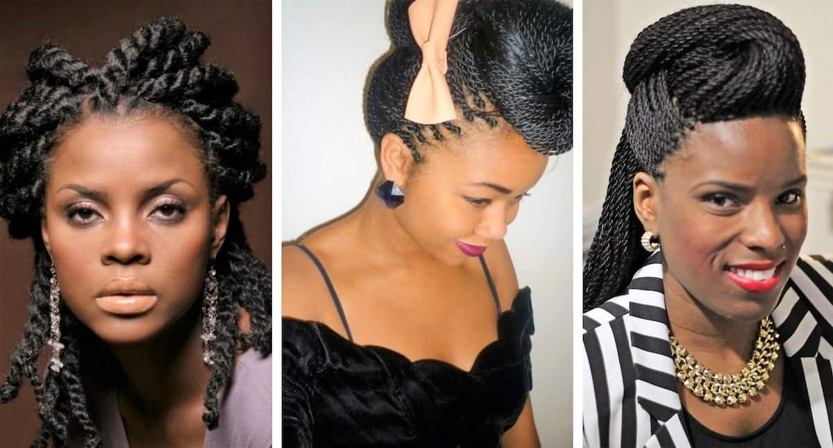 Styles for Medium Natural Twists | TikTok