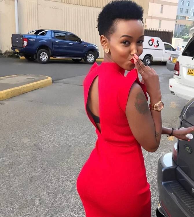 Huddah awaacha wanaume kudodokwa na mate kwa kuweka mtandaoni picha akiwa nusu uchi