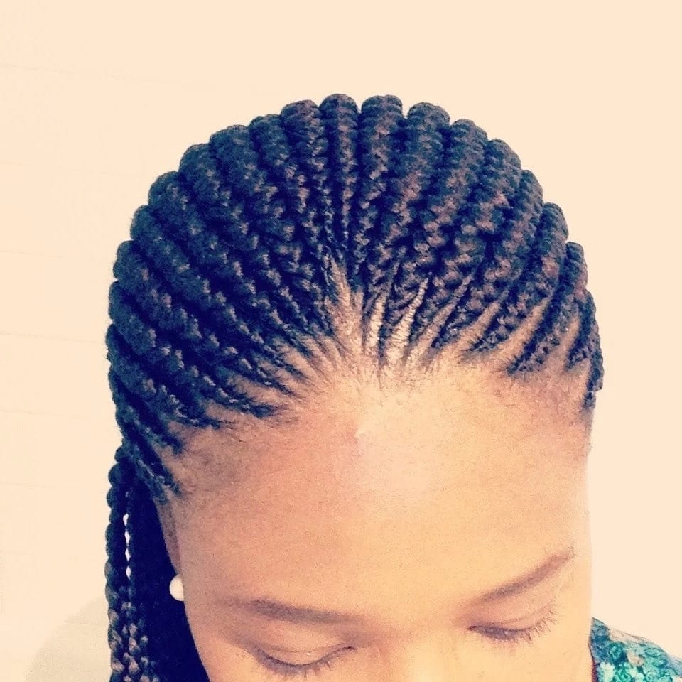 Beautiful Ghanaian lines hairstyles 