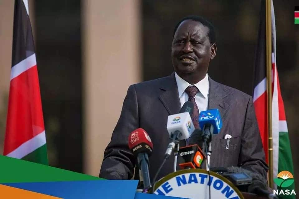 Image result for ODM leader Raila Odinga during the 2018 devolution conference in Kakamega images