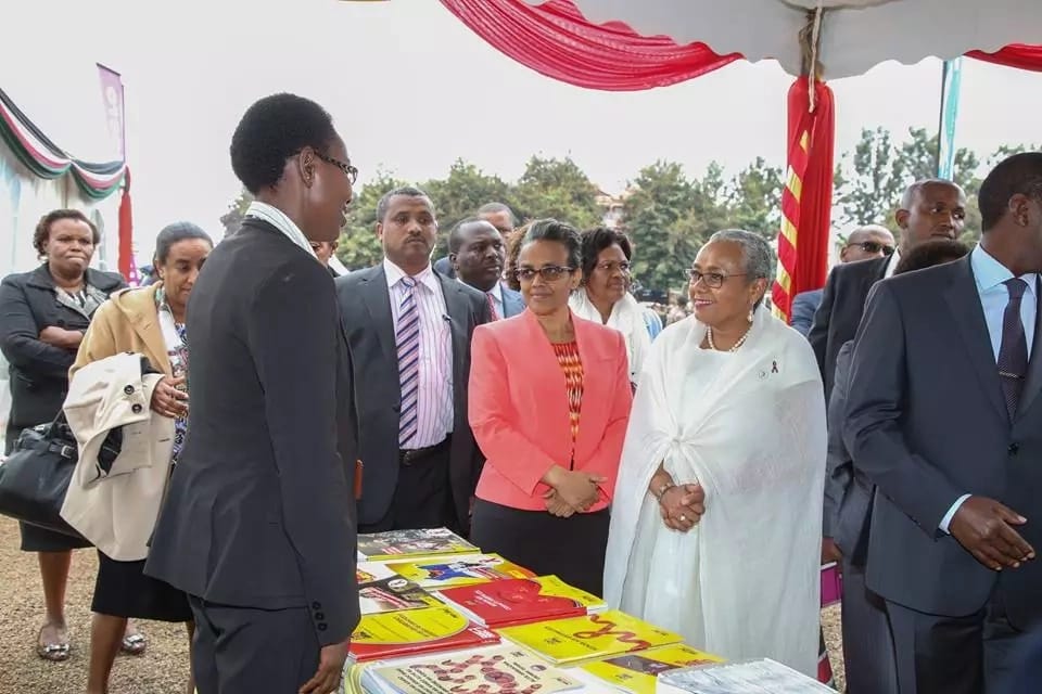 Kenya and Ethiopia's first ladies bear striking resemblance