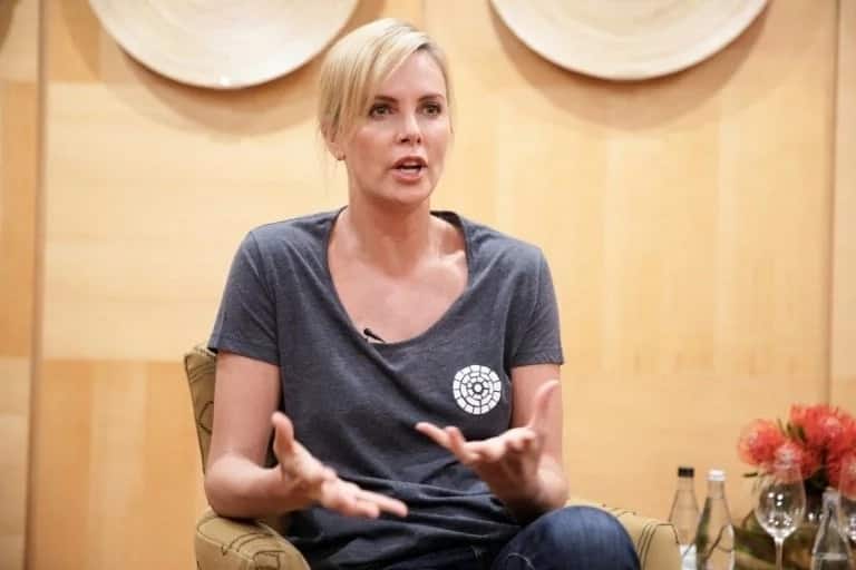 Award-winning actress Charlize Theron reflects on growing up when Aids was an unknown 'monster'