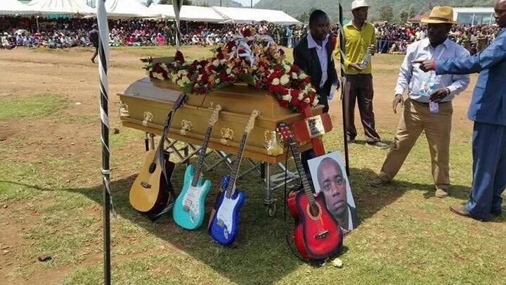 Thousands attend the late Salim Junior's burial in Subukia