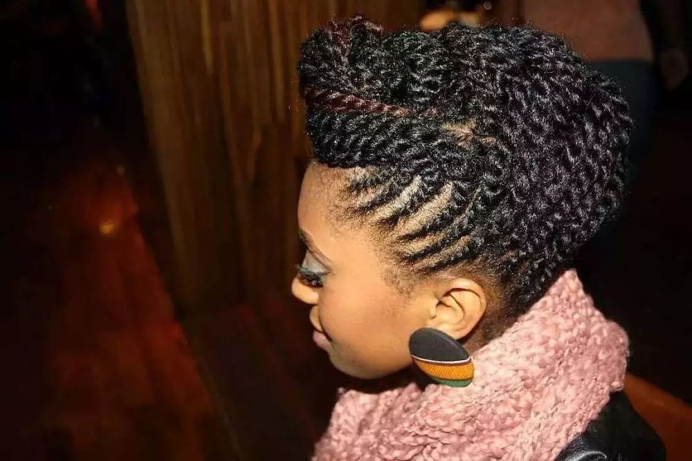 Beautiful Ghanaian lines hairstyles 