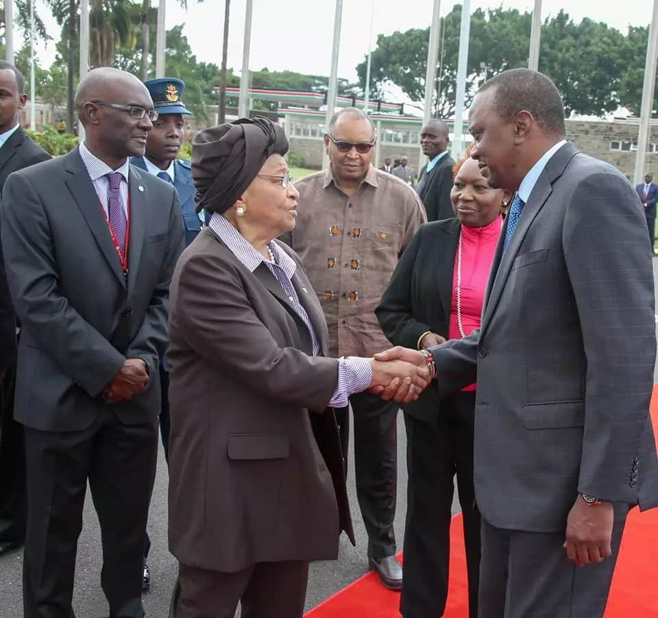 PHOTOS: Liberia's Ellen Johnson Sirleaf Has No Presidential Aircraft