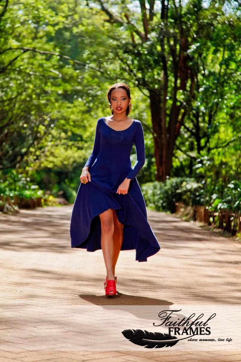 These are the 10 best super photos of Kenyan female celebrities rocking colour blue