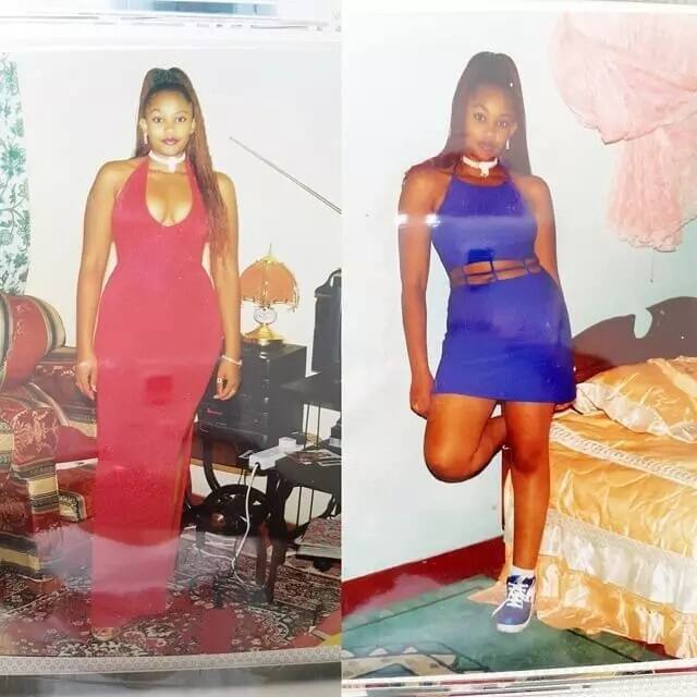 Throwback photos of Diamond's wife before the fame and money