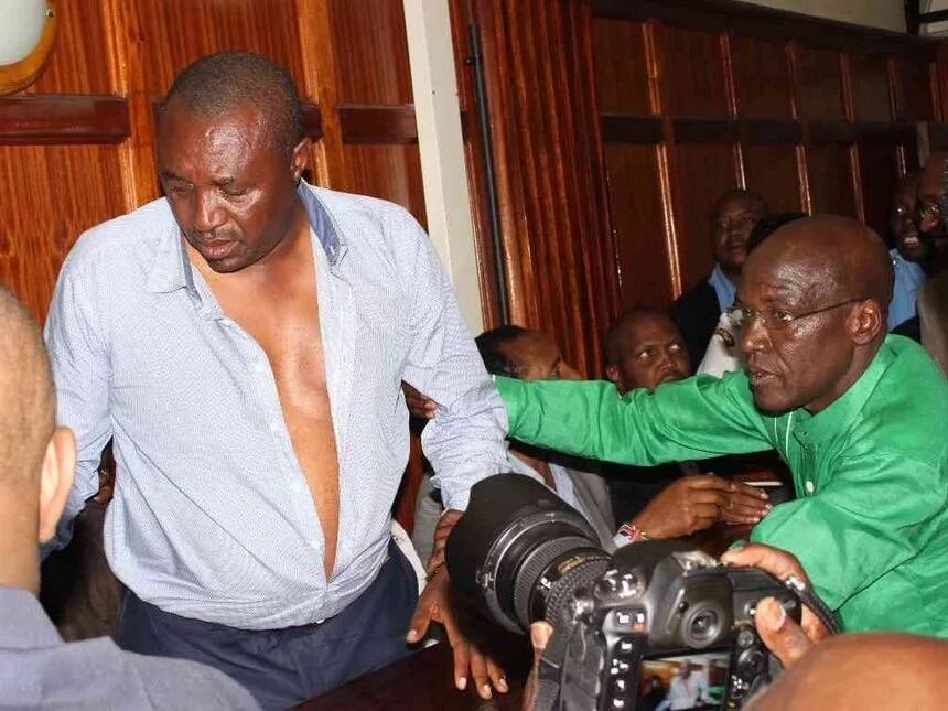 Jubilee MP clobbers rival, pulls out his leg in hellish fight