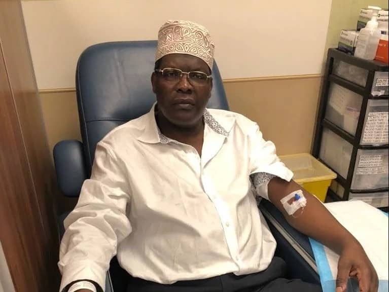 Lawyer Miguna Miguna receiving treatment in Canada