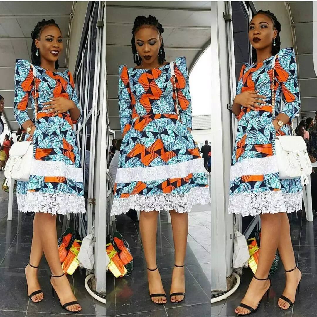 Ankara dresses outlet for young ladies